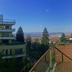 Vedere de ansamblu Bellevue Brasov 