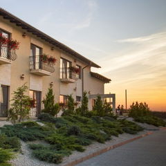 Vedere de ansamblu Pensiunea Axa Cunța